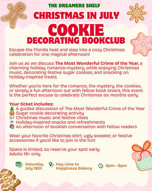 A Christmas in July Cookie Decorating Bookclub - Saturday July 18th