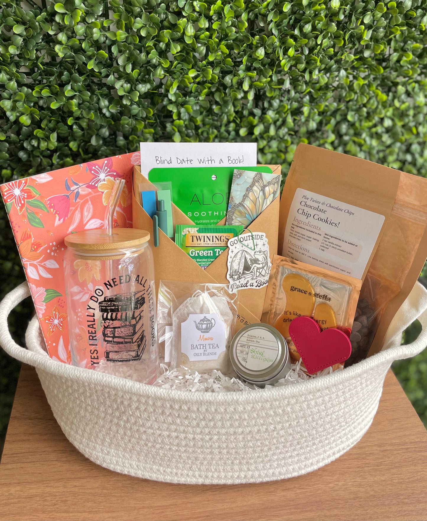 Read & Relax Gift Basket - PICKUP ONLY